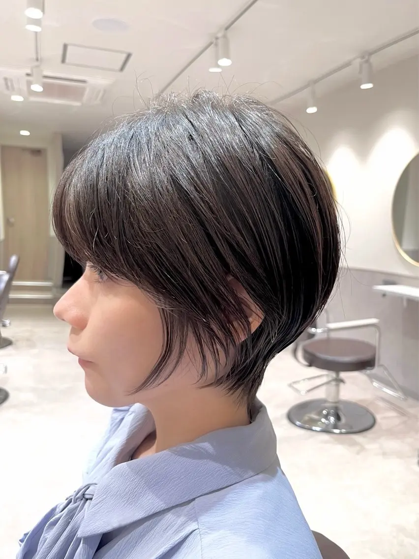 ショート カット 銀座⭐️髪質改善⭐️ 平中 留生のヘアスタイル
