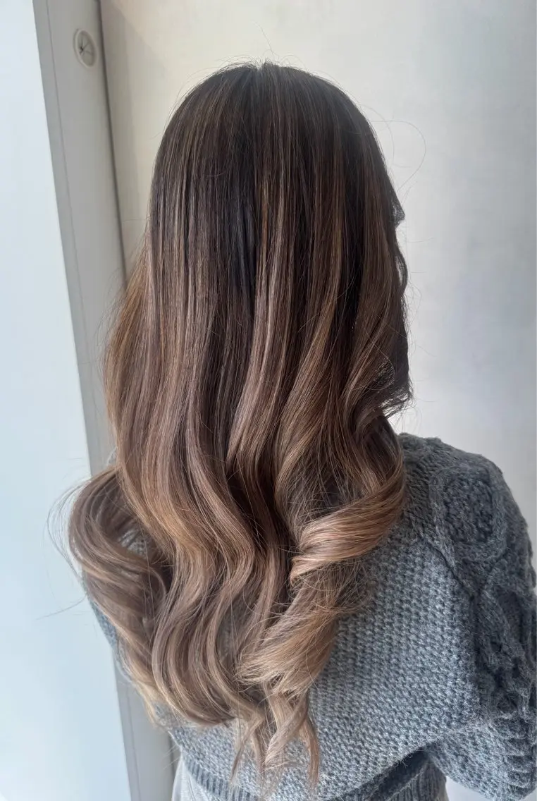 カラー カット ヘアカラー トリートメント 透明感カラー✨艶髪 制作🌱山根あゆみのヘアスタイル