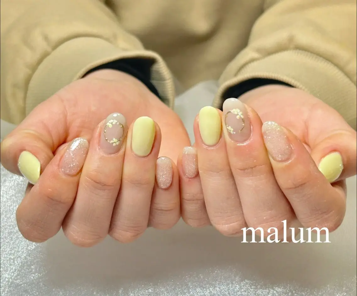 ネイル ハンドネイル malum nailのネイルデザイン
