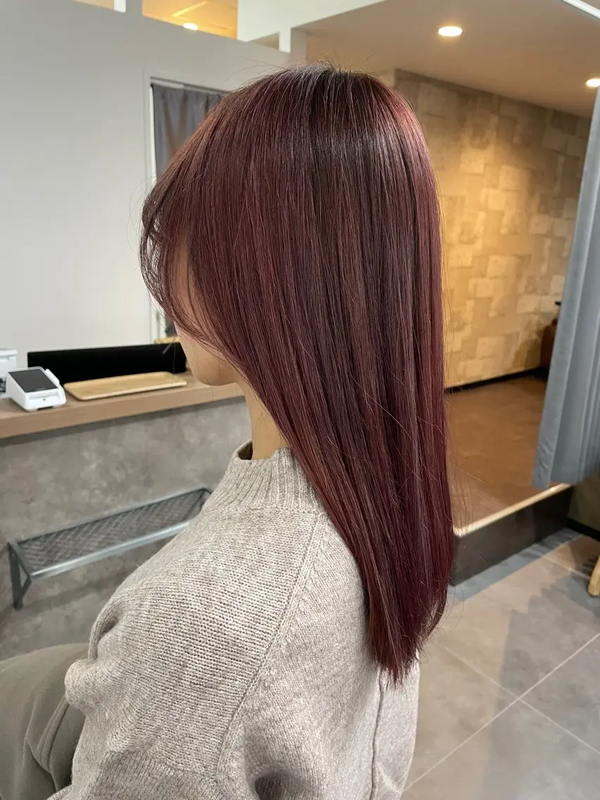 セミロング カット ヘアカラー トリートメント 櫻井 ⚜️新規様限定のヘアスタイル