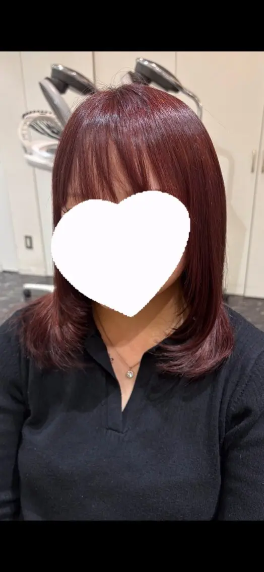ロング カット トリートメント 髪質改善カラー なーこ💖🌈のヘアスタイル