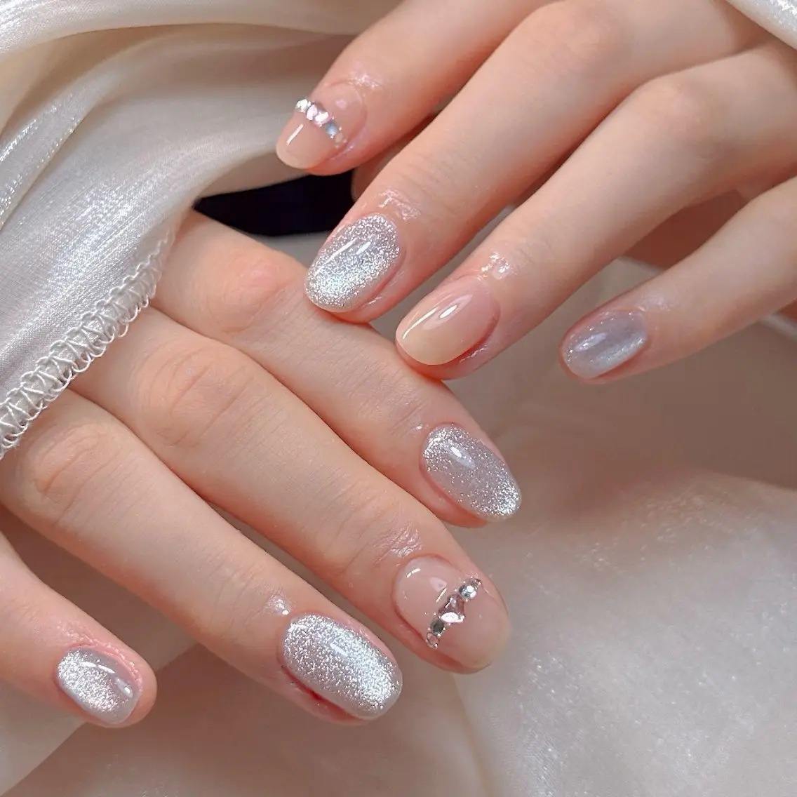 ネイル マグネットネイル ハンドネイル Mirpop nailのネイルデザイン