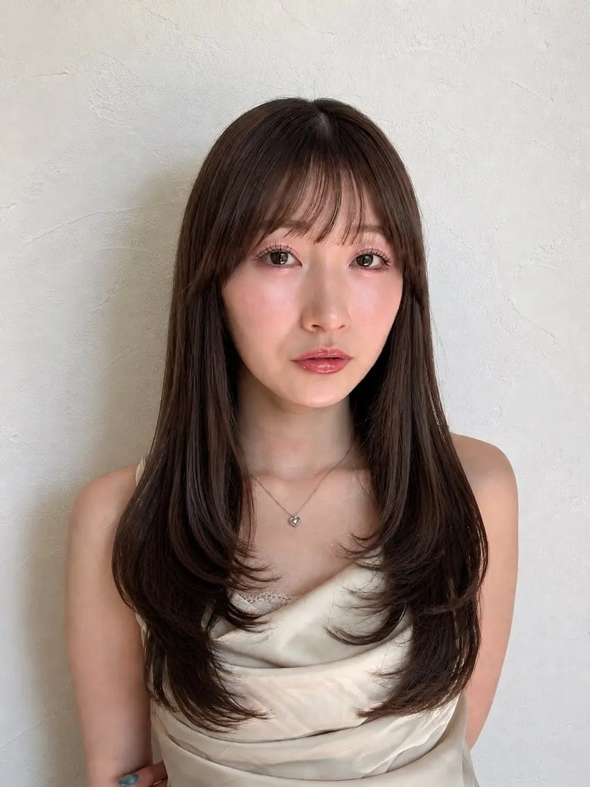 ロング たきぐち さくらのヘアスタイル