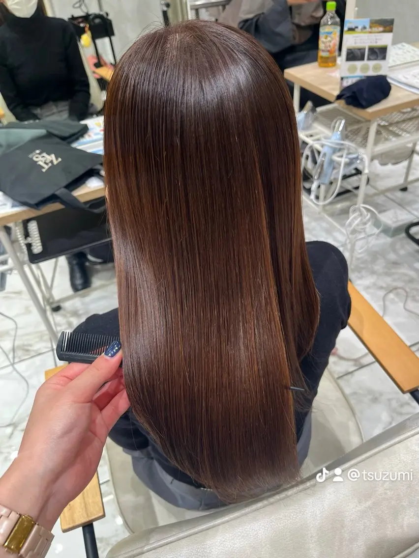 セミロング 縮毛矯正 艶髪／髪質改善 ♡Tsuzumiのその他イメージ