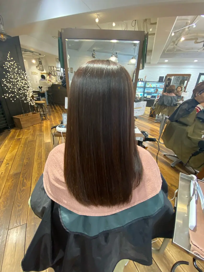 ロング トリートメント 髪質改善/艶髪 土屋恵梨花のヘアスタイル
