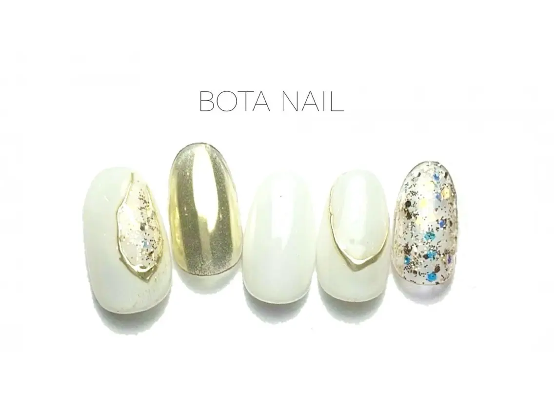 ネイル ハンドネイル BOTA NAIL UMIのネイルデザイン
