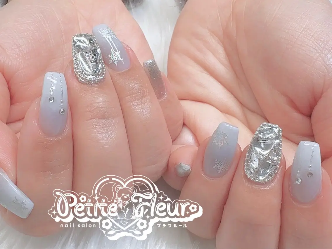 ネイル ハンドネイル ❁⃘*。Petite fleur❁⃘*りさのネイルデザイン
