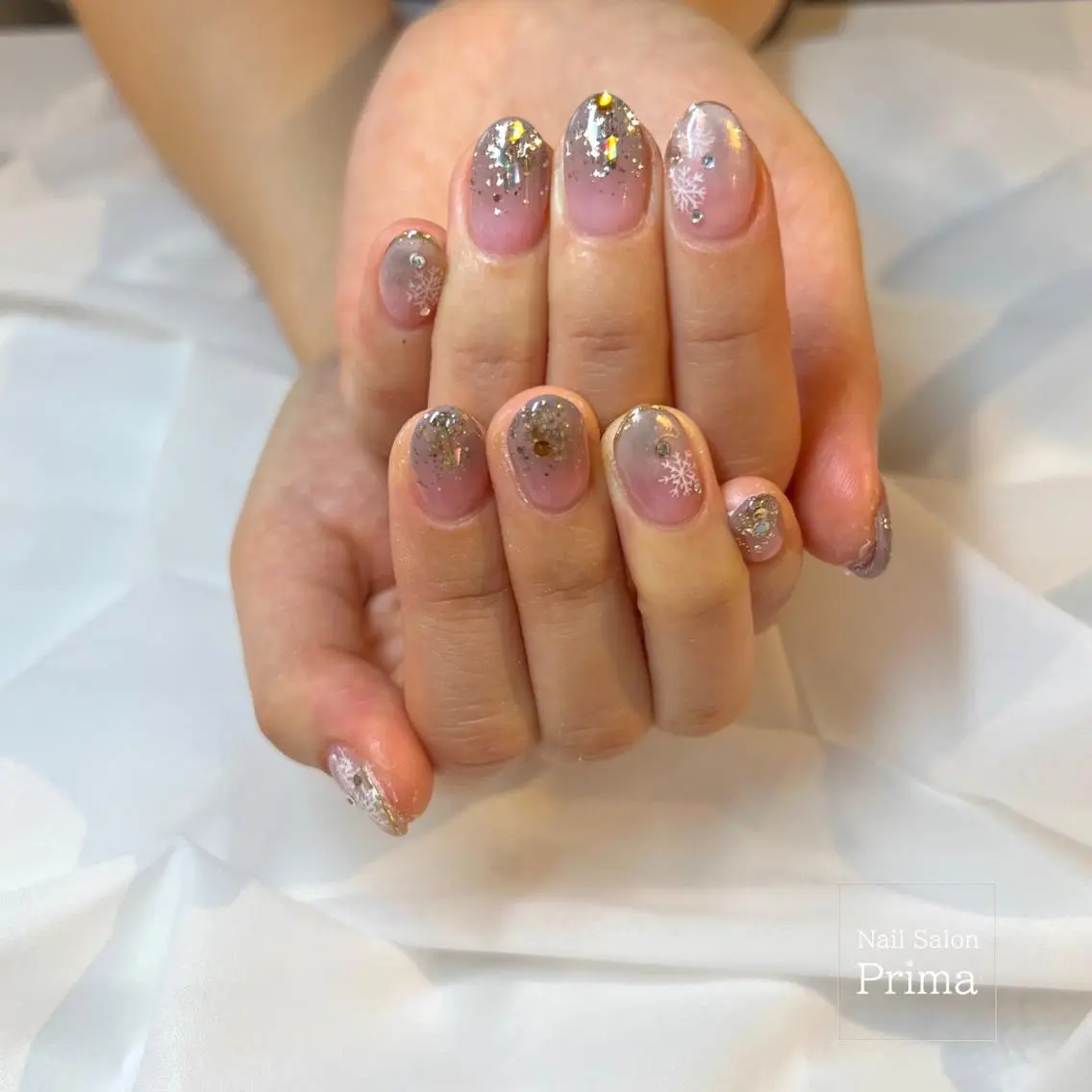 ミディアム ネイル SalonPrima 西院Nail&Eyeのネイルデザイン