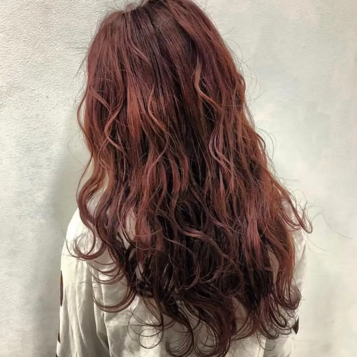 カラー ロング 縮毛矯正/ワンカラー モデル募集🫧羽夏のヘアスタイル