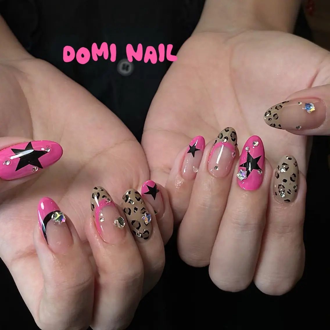 ネイル アートネイル 持ち込み ハンドネイル 渋谷 Domi Nailのネイルデザイン