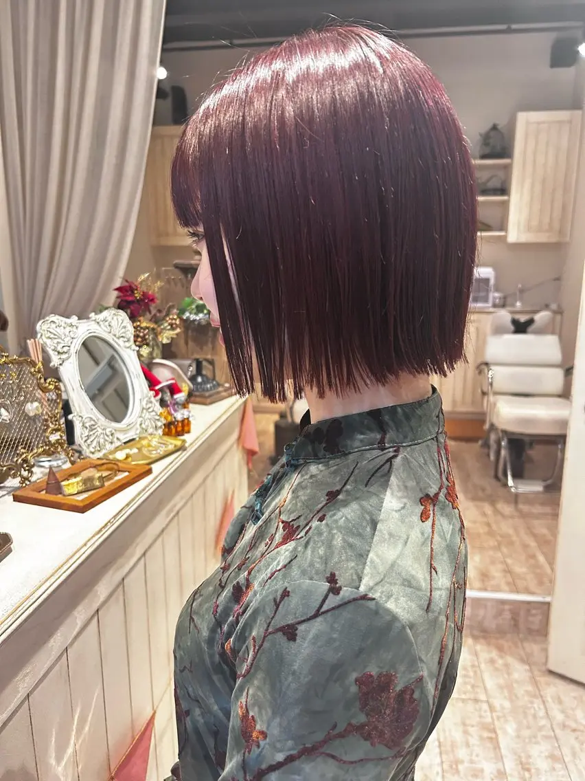 ショート カラー カット ヘアカラー トリートメント 🌷nanase🌷 gally hairのヘアスタイル