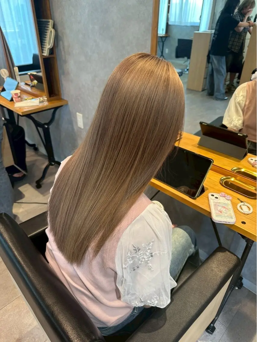 セミロング 木村 颯太のヘアスタイル