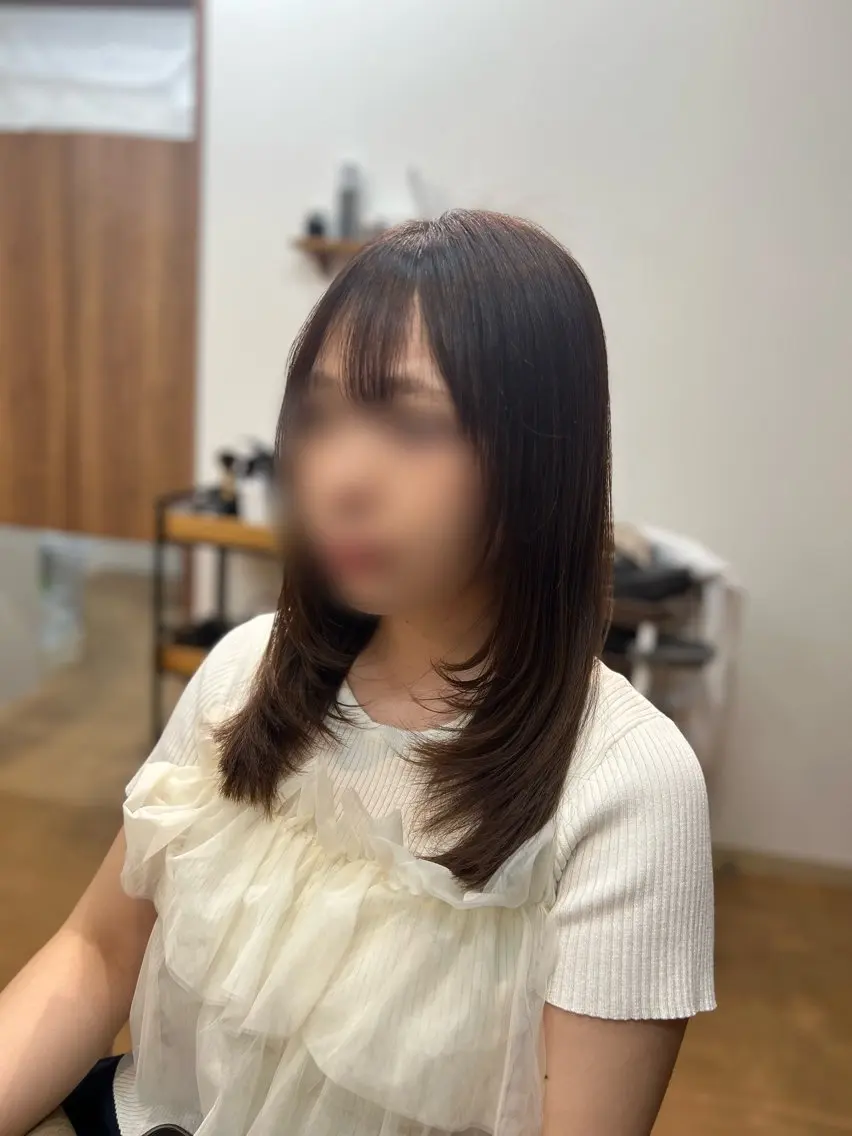 ロング レイヤーカット reco / ユメカのヘアスタイル