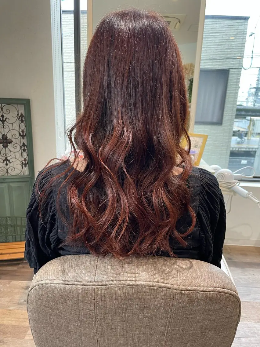 ロング ikumi meret橿原店のヘアスタイル
