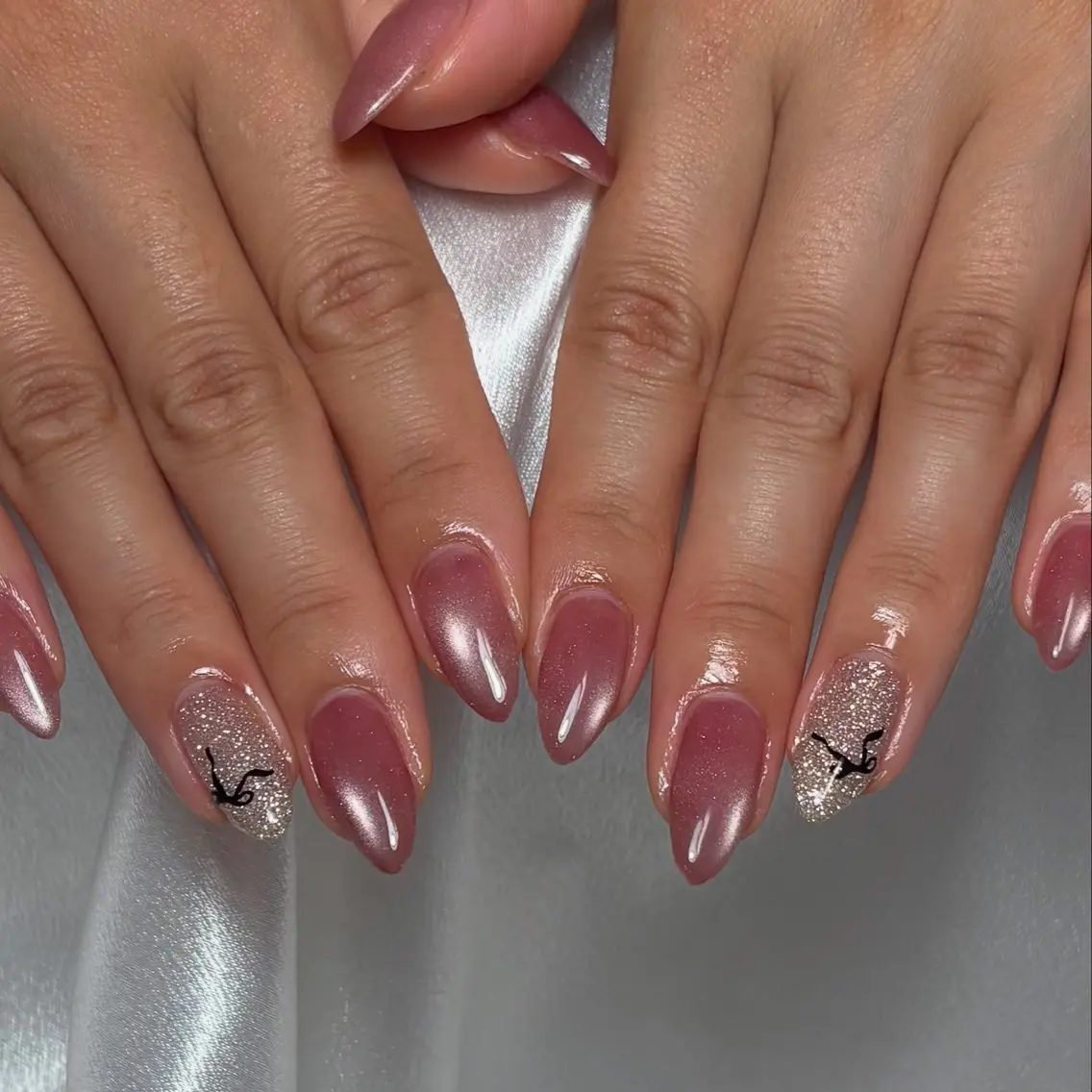 セミロング ハンドネイル S ＆luluのネイルデザイン