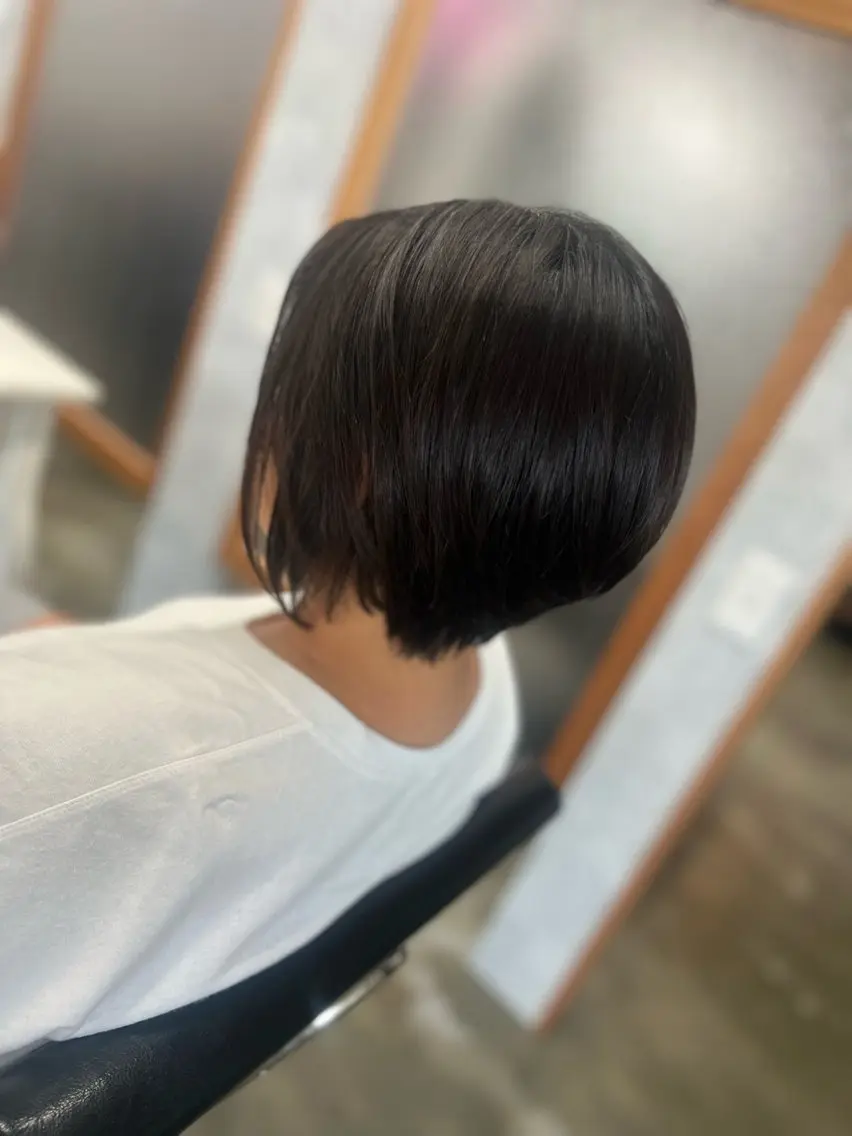 ショート ショートボブ ボブ レイヤーカット ショートヘア カット Style Tのヘアスタイル