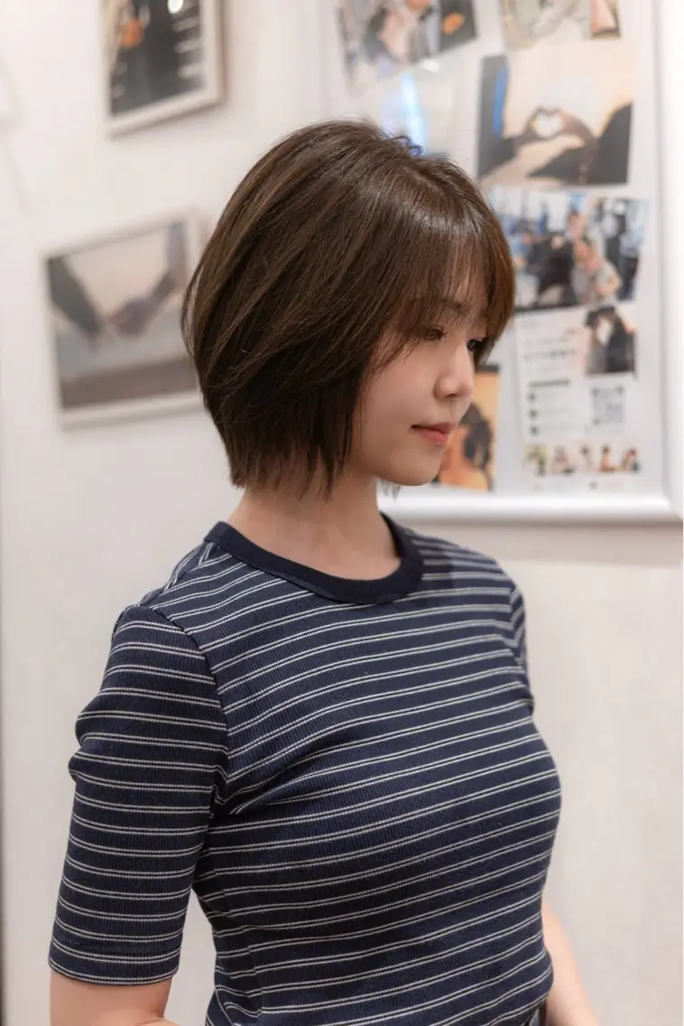 ショート カット ヘアカラー トリートメント ショートボブ特化 しょーたのヘアスタイル