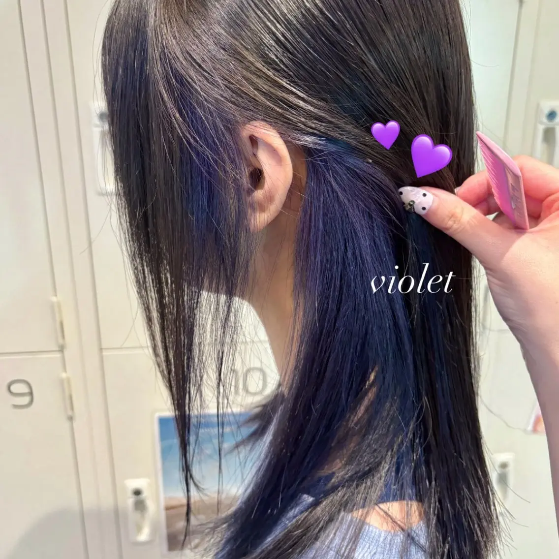 🤍インナーカラー(ブリーチ➕カラー)🤍 肩下+¥1100〜の写真