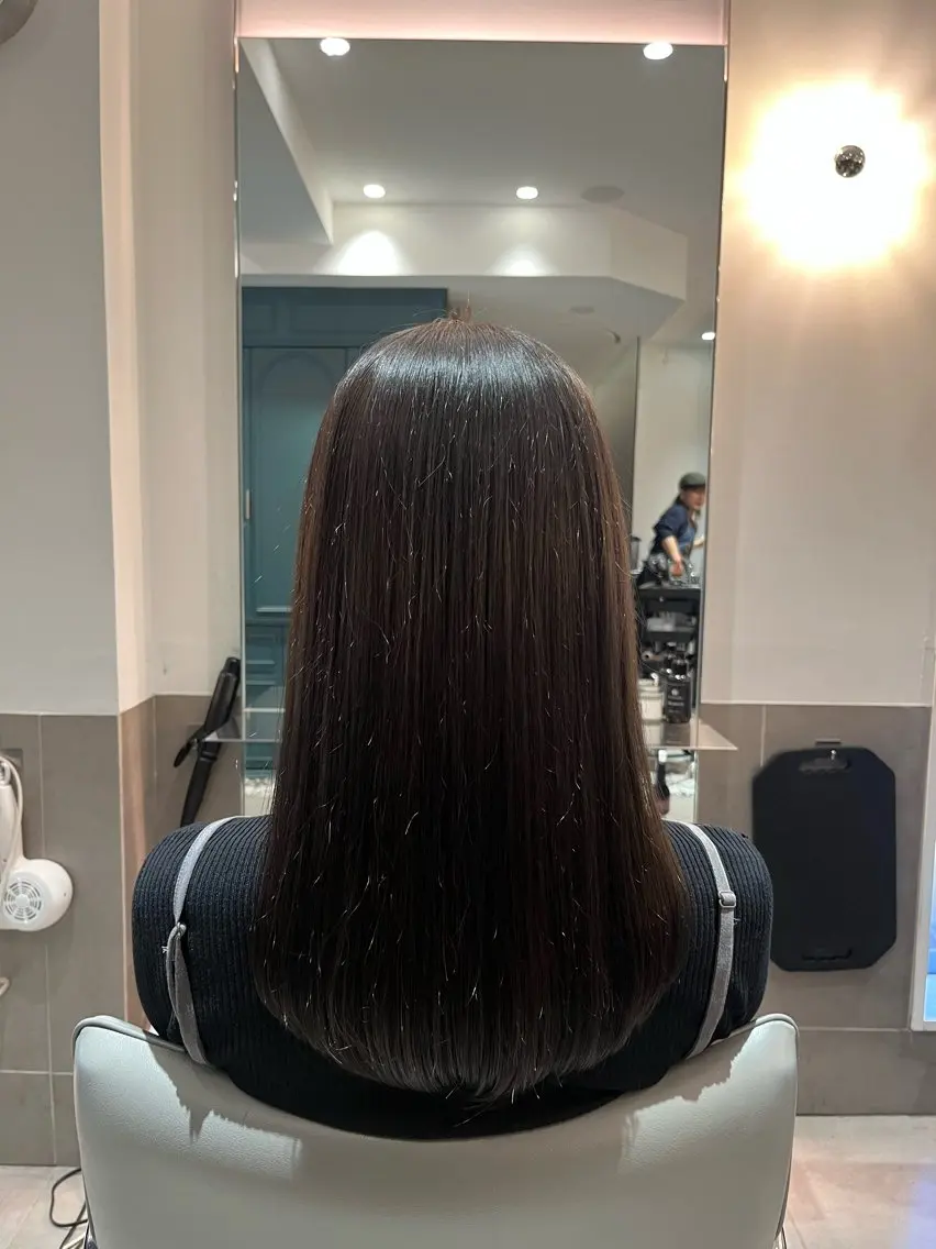 ロング カラー カット ヘアカラー トリートメント ヘアセット 🌻暖色カラー🌻 sakuraのヘアスタイル
