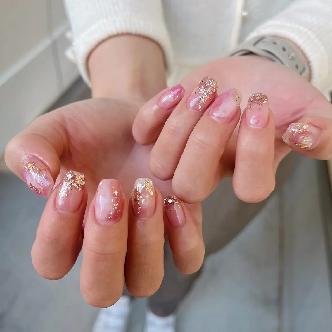 ネイル 地爪育成💅 kanaoanailのネイルデザイン