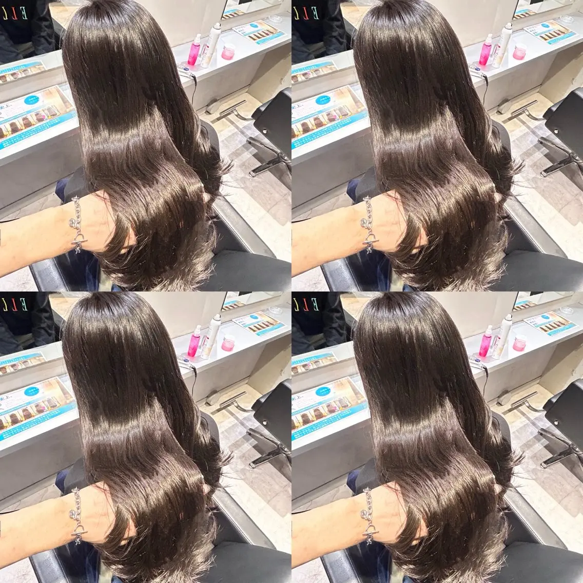 ロング カラー グレージュ 髪質改善 店長✨髪質改善✖️ 透明感カラー／純大のヘアスタイル