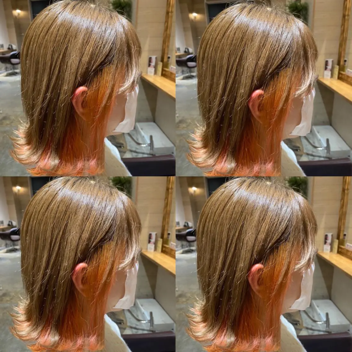 ミディアム カラー Minami. 🩵 再現性特化ヘアのヘアスタイル