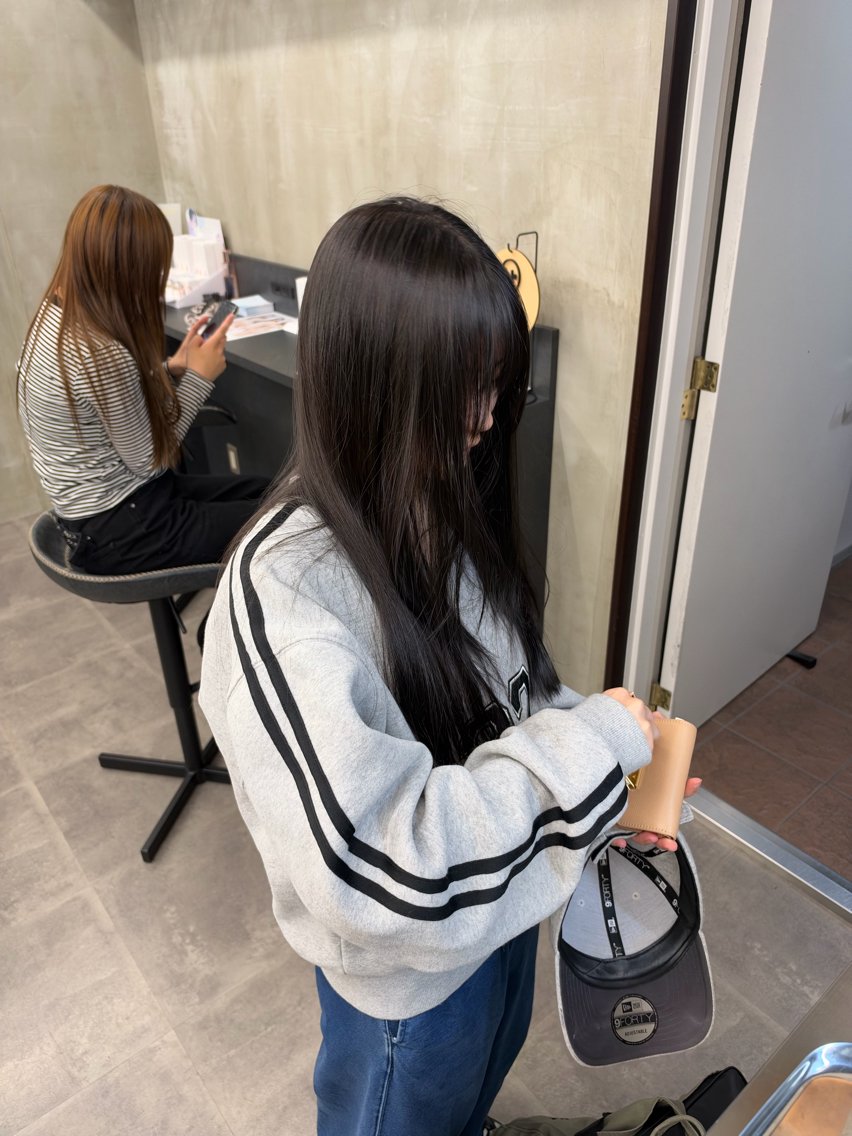 ロング カラー コウノ ダイキのヘアスタイル