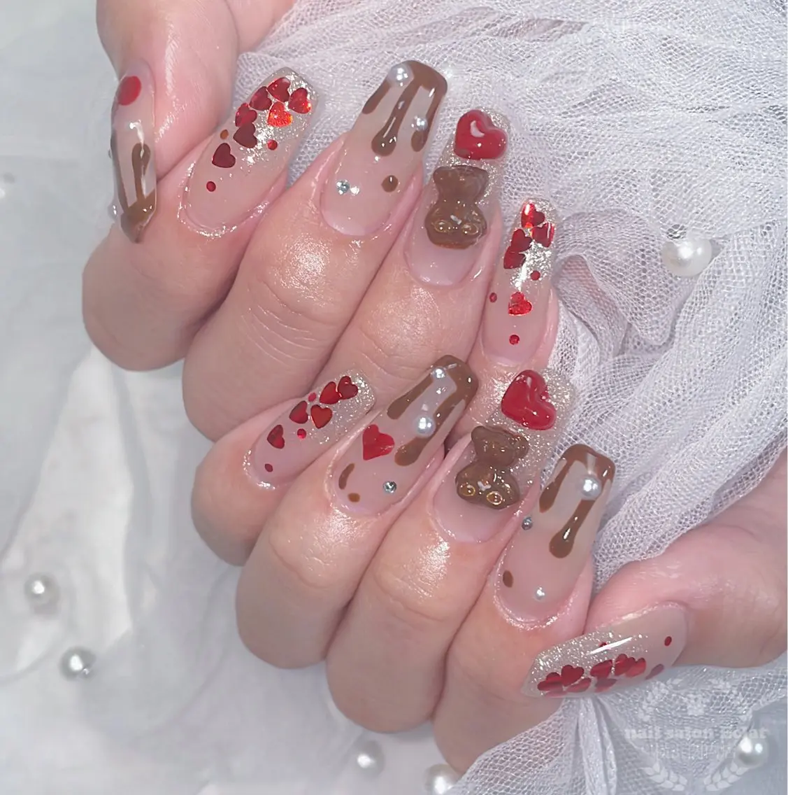 ネイル ハンドネイル ネイルサロンエクラ 🫧Shizukaのネイルデザイン
