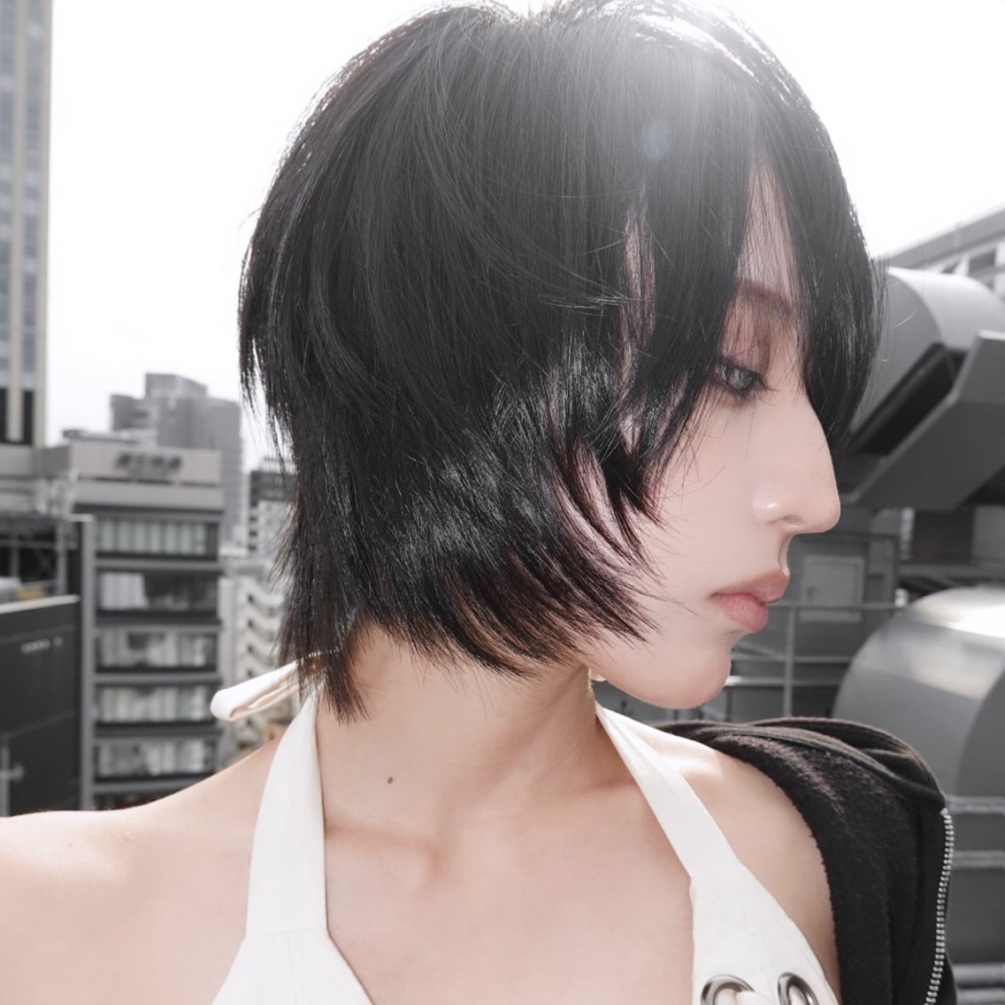 ショート ショートヘア カット ヘアブレイズ˚✧₊⁎ ﾚｲﾔｰToriのヘアスタイル