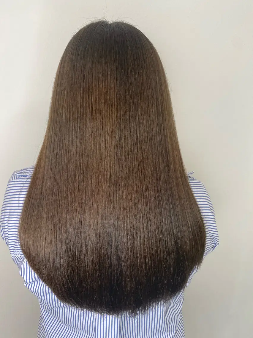 ロング カット ヘアカラー トリートメント Hiroshi ヒロシのヘアスタイル