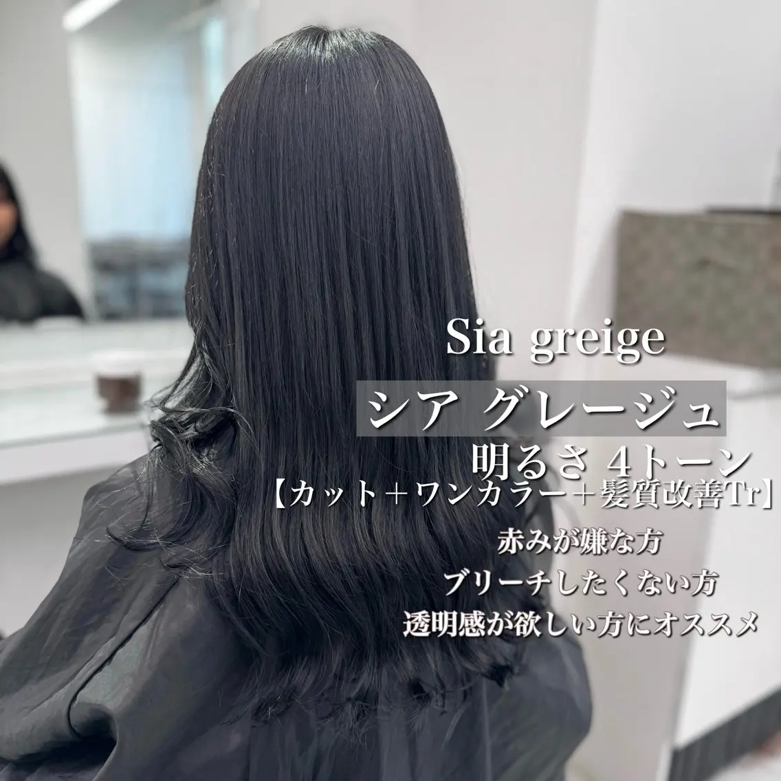 ロング カラー 透け上品ハイトーン 職人ゆうと🤍のヘアスタイル