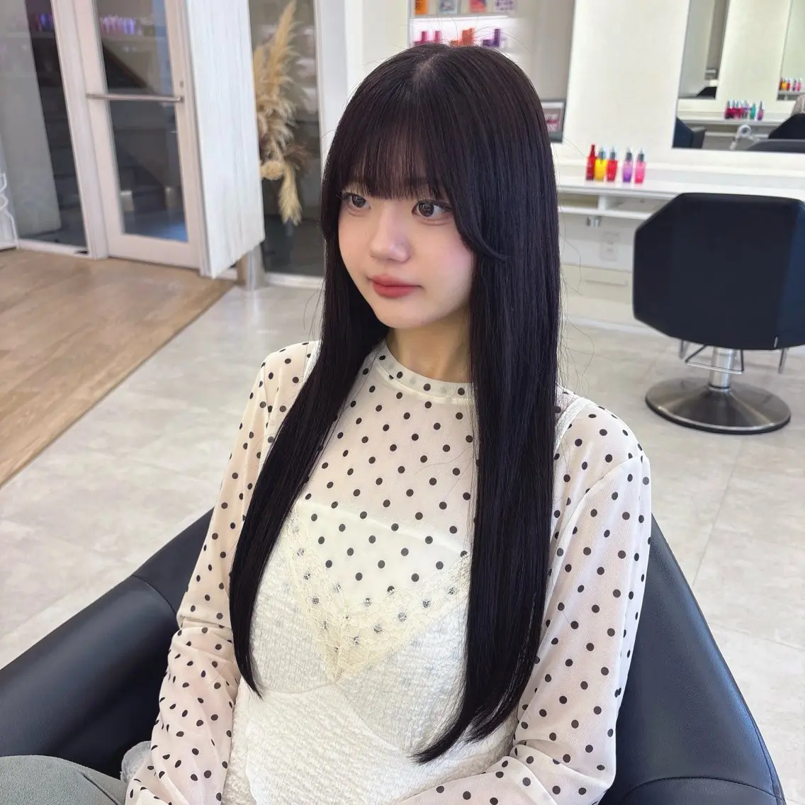 ロング カラー ヘアカラー ParveMix 楠本結菜💟のヘアスタイル