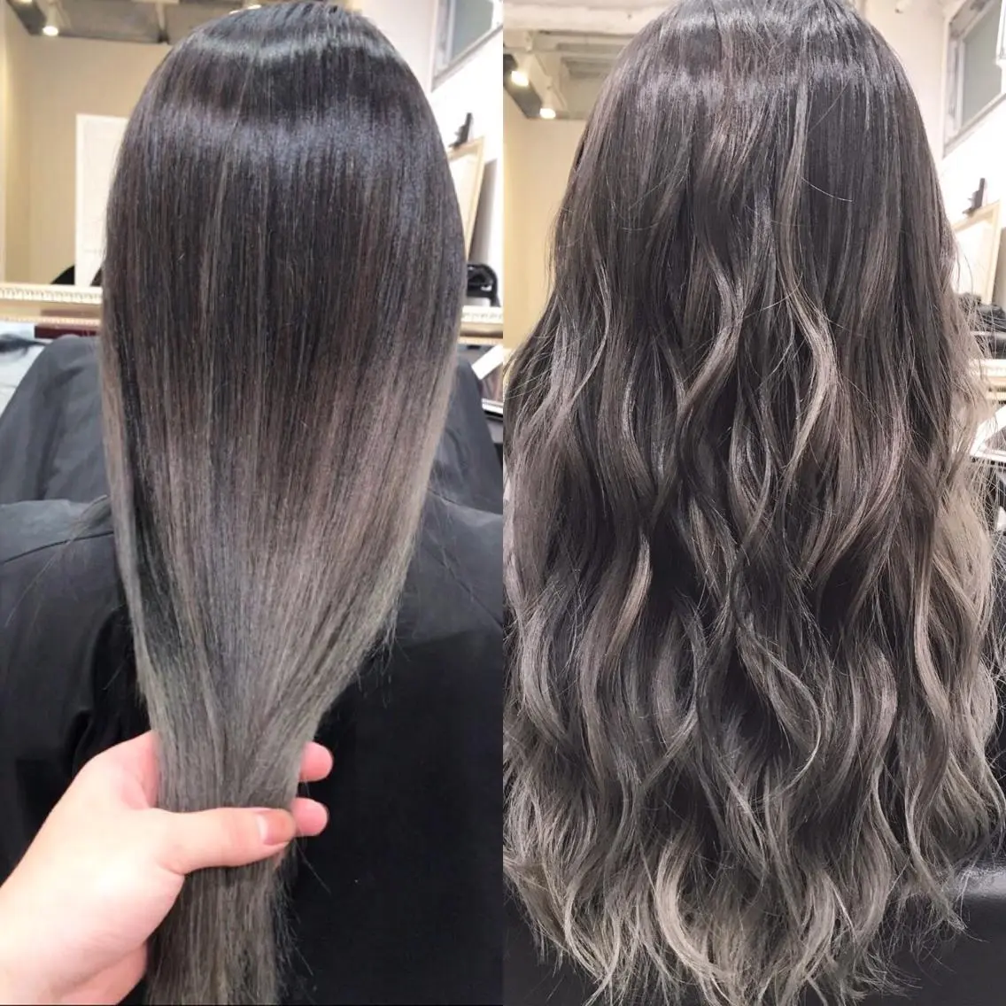 ロング カラー ヘアアレンジ ヘアカラー トリートメント 縮毛矯正 髪質改善寺坂雄飛💐のヘアスタイル