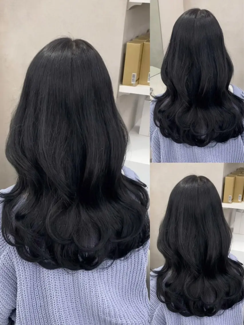 ロング カット トリートメント レイヤー・ブリーチ kiyotoshiのヘアスタイル