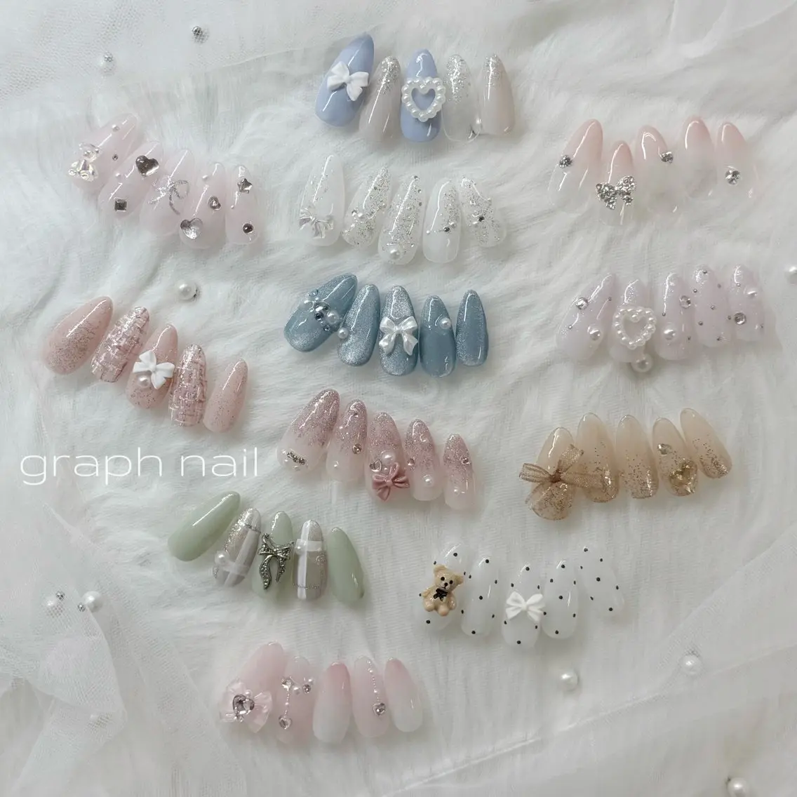ネイル graphnail‪ ‪‪❤︎‬manaのネイルデザイン