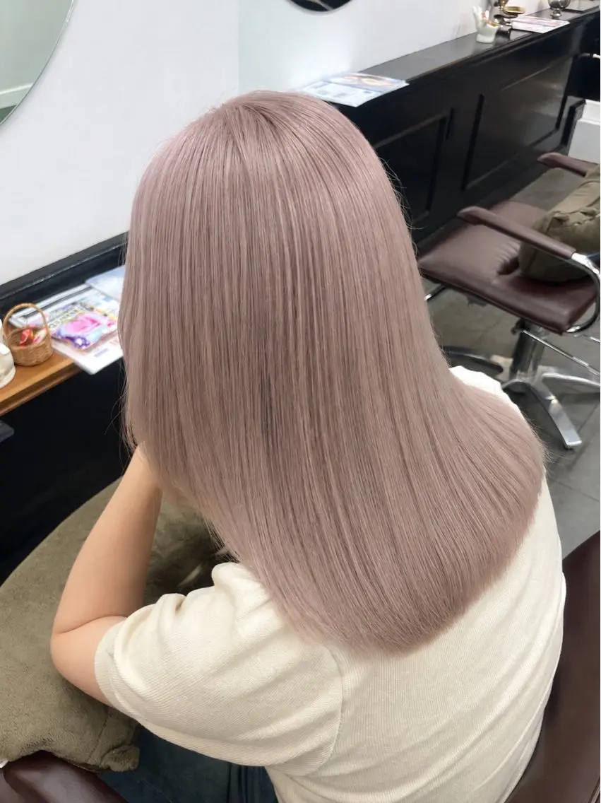 ミディアム ヘアカラー 野町好花 レイヤー/髪質改善のヘアスタイル