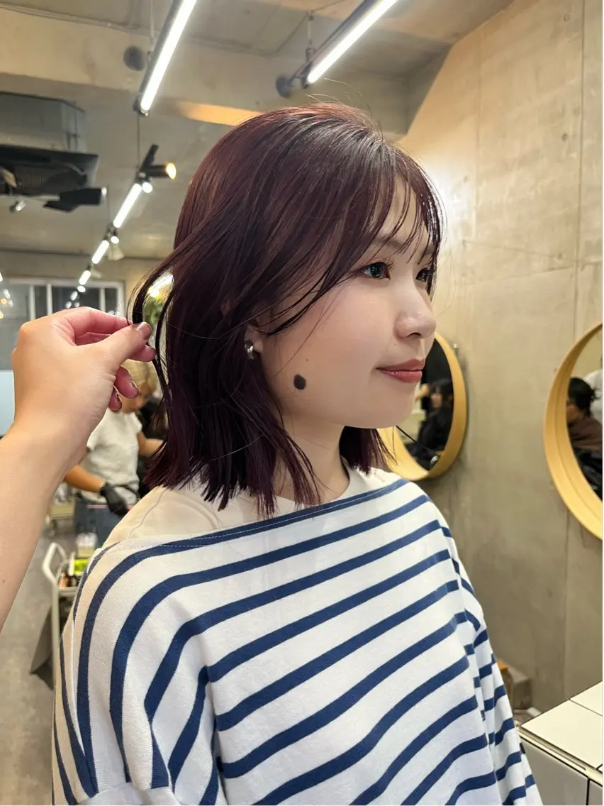 ショート 顔周りカット ヘアカラー 🤎𝐌𝐚𝐨⌇ お悩み解決美容師🤎のヘアスタイル