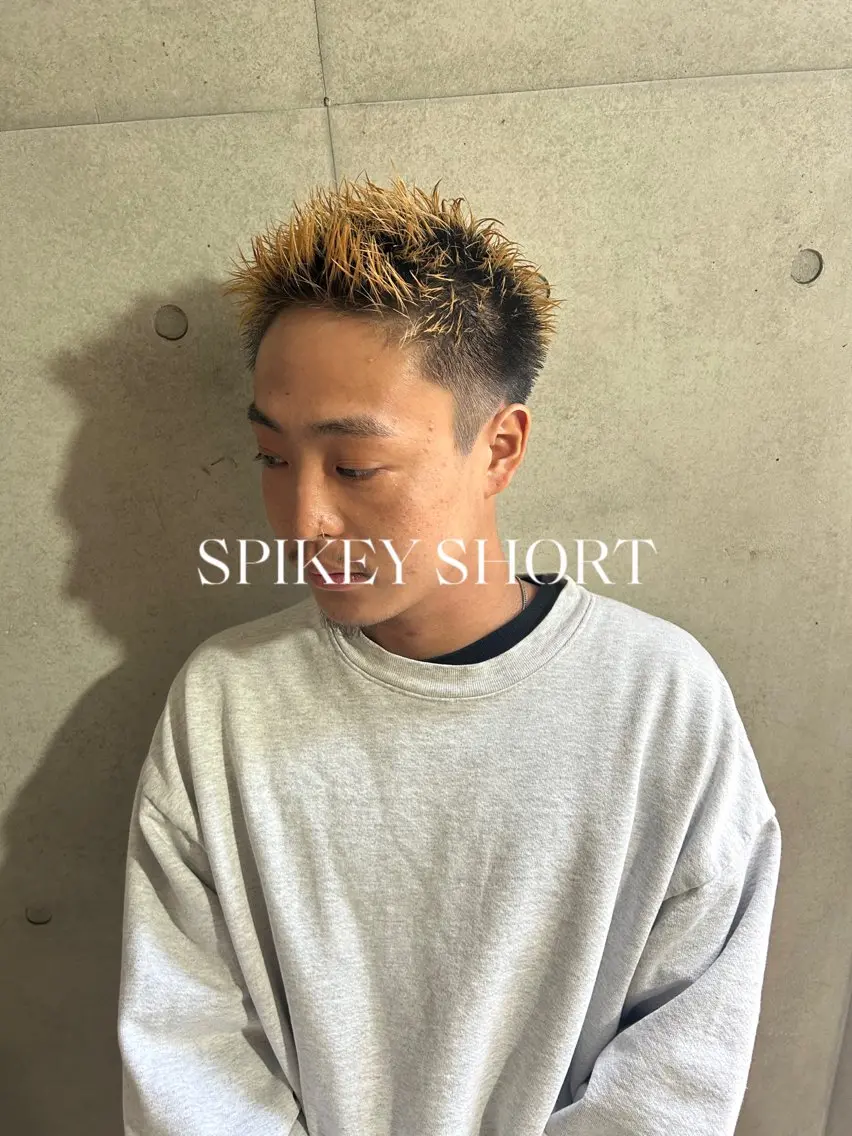ショート パーマ メンズ メンズブリーチ メンズハイライト メンズインナーカラー メンズパーマ プードルパーマ カット 💈メンズ短髪特化 ✂︎伊藤大輝💈のヘアスタイル