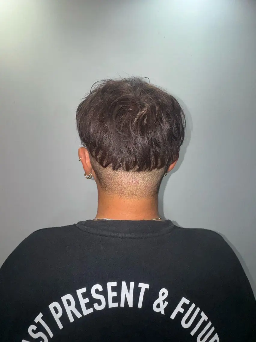 カラー メンズ ヘアカラー 渡邉 吏央のヘアスタイル