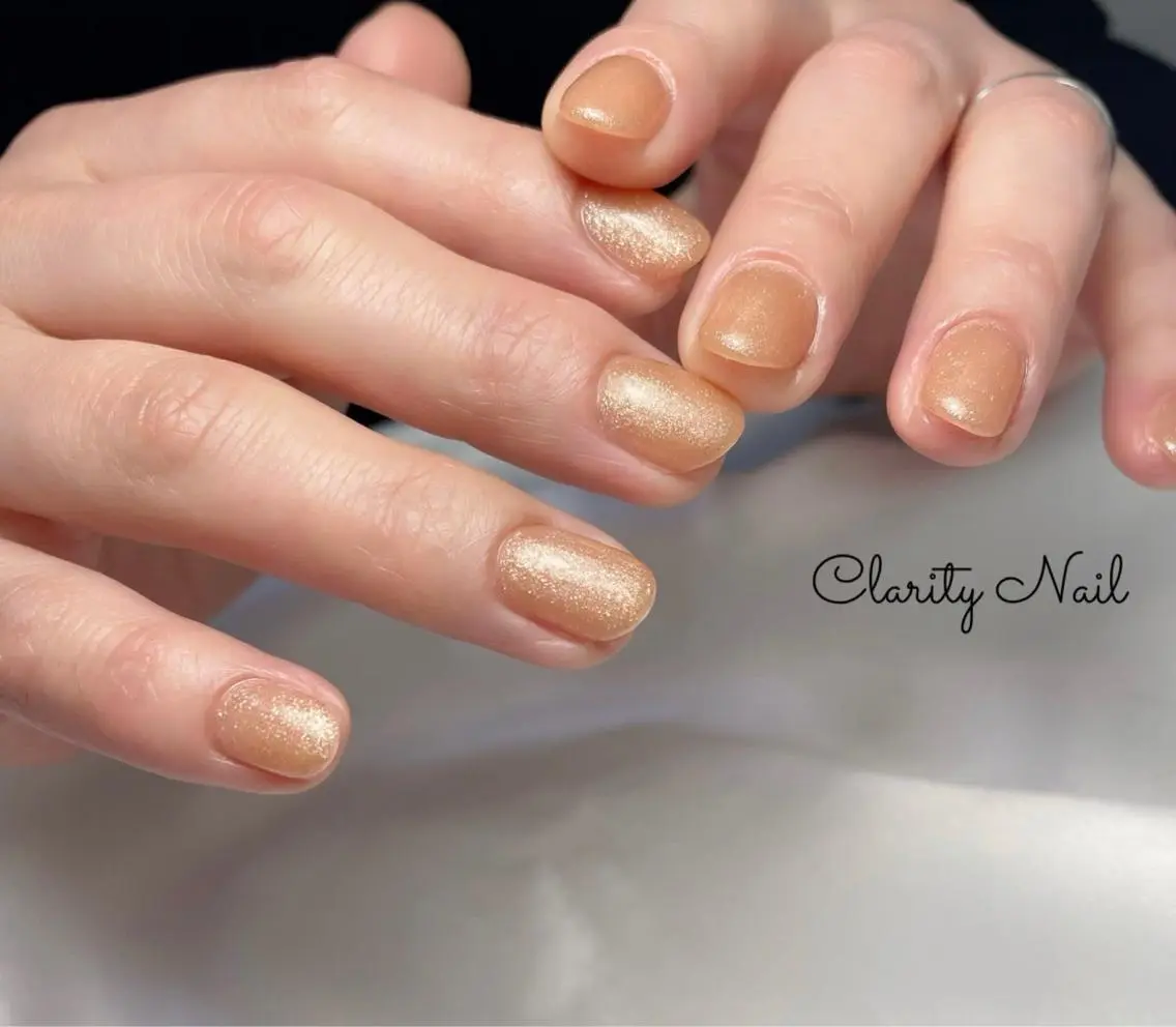 ネイル ワンカラーネイル ハンドネイル Clarity Nailのネイルデザイン
