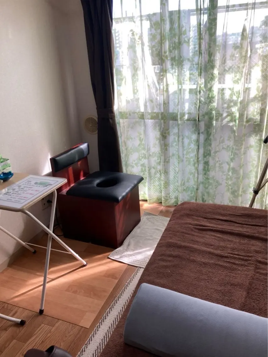 よもぎ蒸しの写真