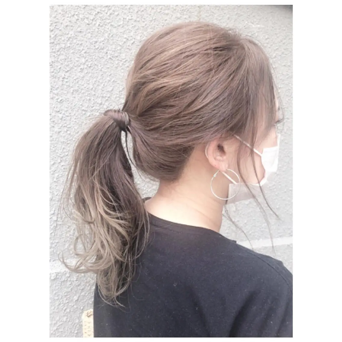 ミディアム カラー バレイヤージュ ハイライトカラー ハイライト レイヤーカット mai /Lita中央橋のヘアスタイル
