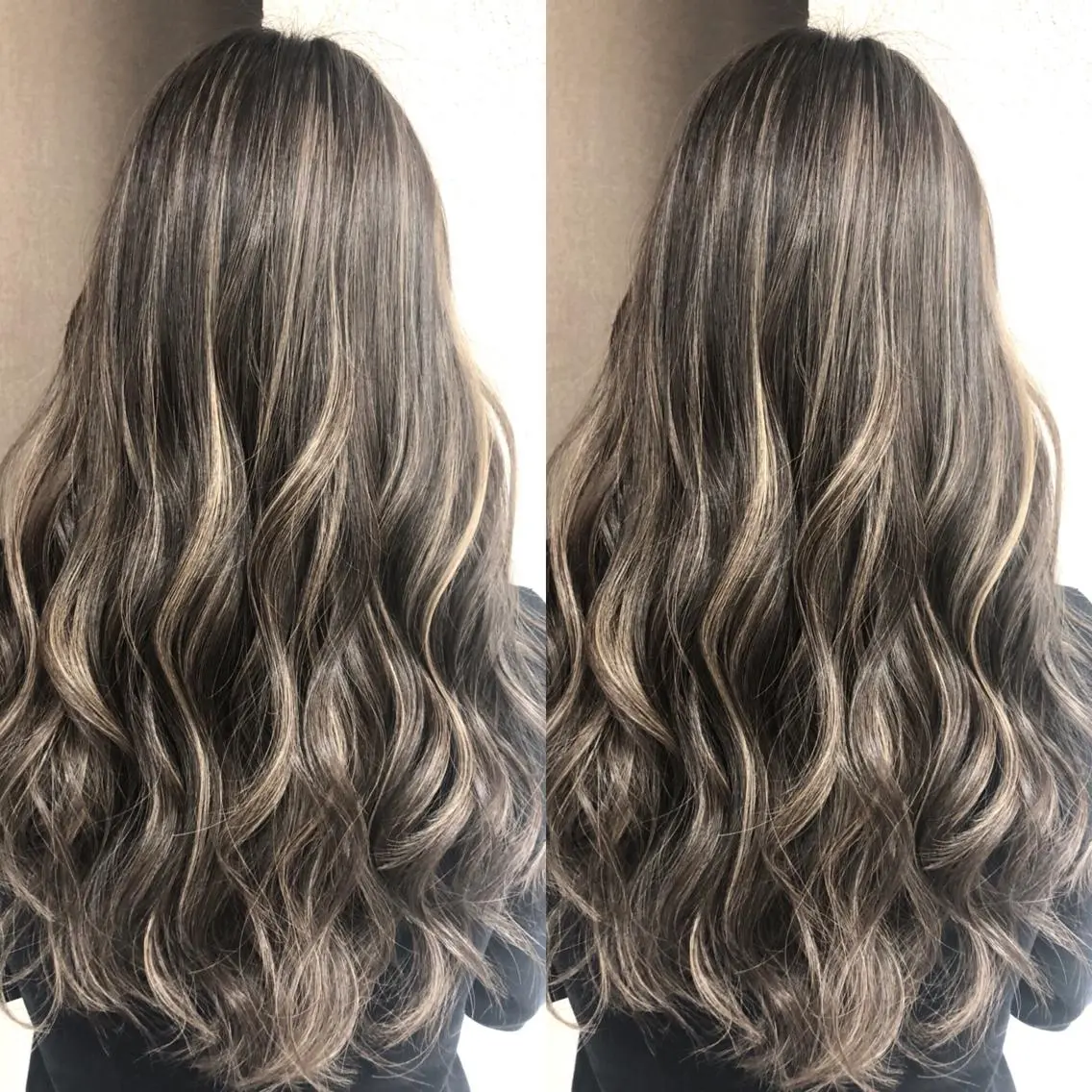 ロング カラー ネイル マツエク・マツパ ベージュカラー ヘアカラー トリートメント 井上 一平のヘアスタイル