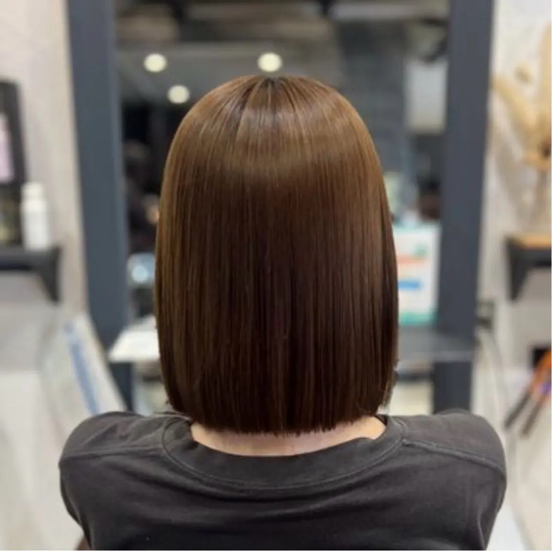 ミディアム ヘアカラー 髙松 琉杏のヘアスタイル