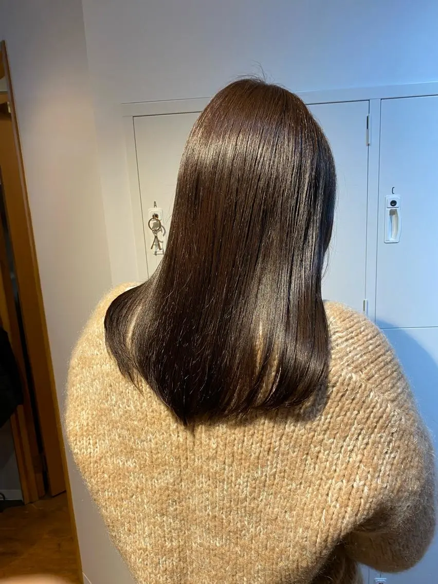 🎀最高級✨カット+酸性ストレート🎀の写真