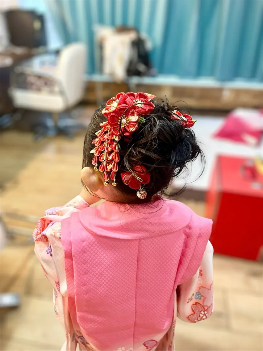 ヘアアレンジ キッズ AnitoRai かおるのヘアスタイル
