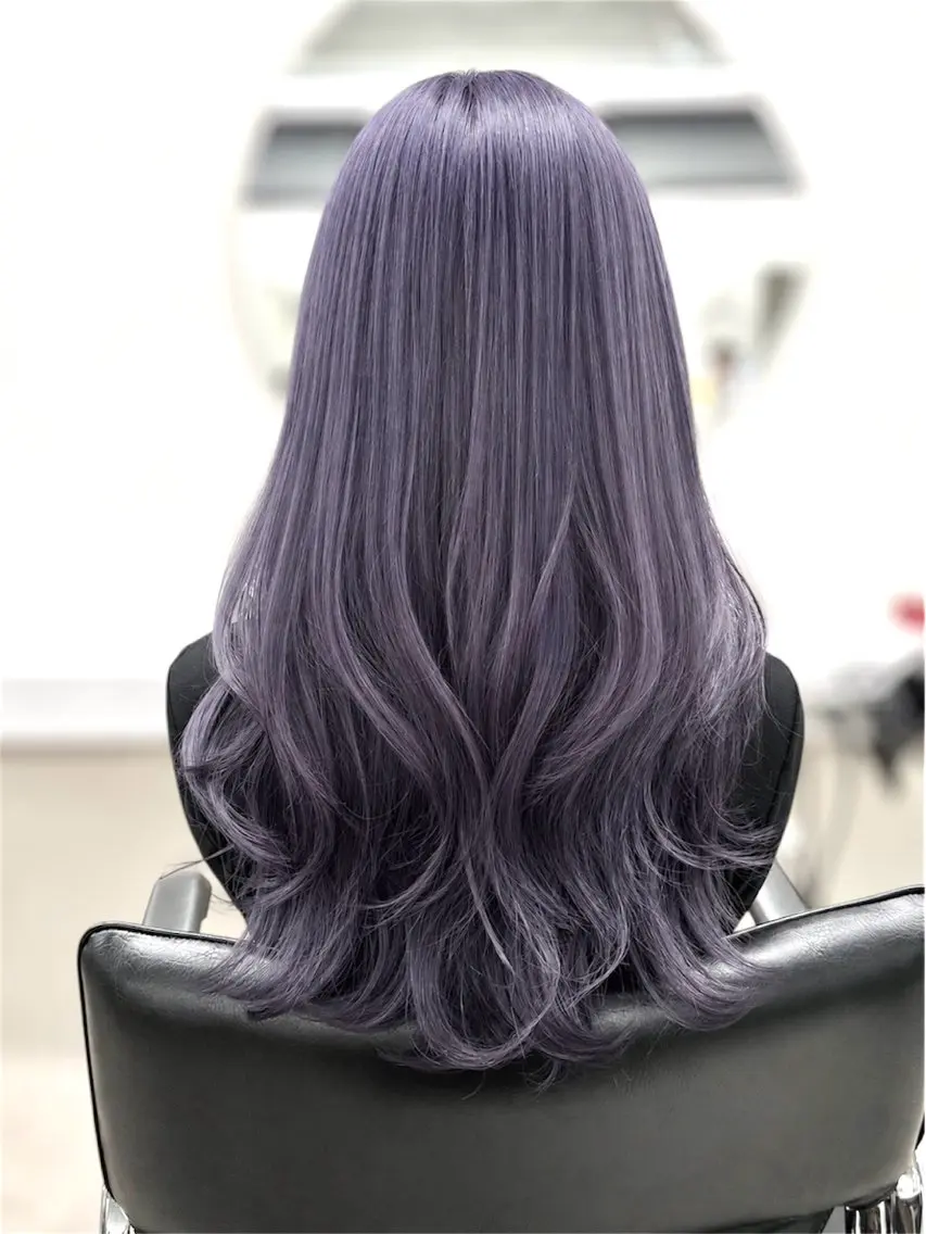 カラー ブリーチ 透明感カラー ダブルカラー ブリーチなしカラー 髪質改善 ヘアカラー “店長”レイヤー💫 Wカラー森貝洋亮のヘアスタイル