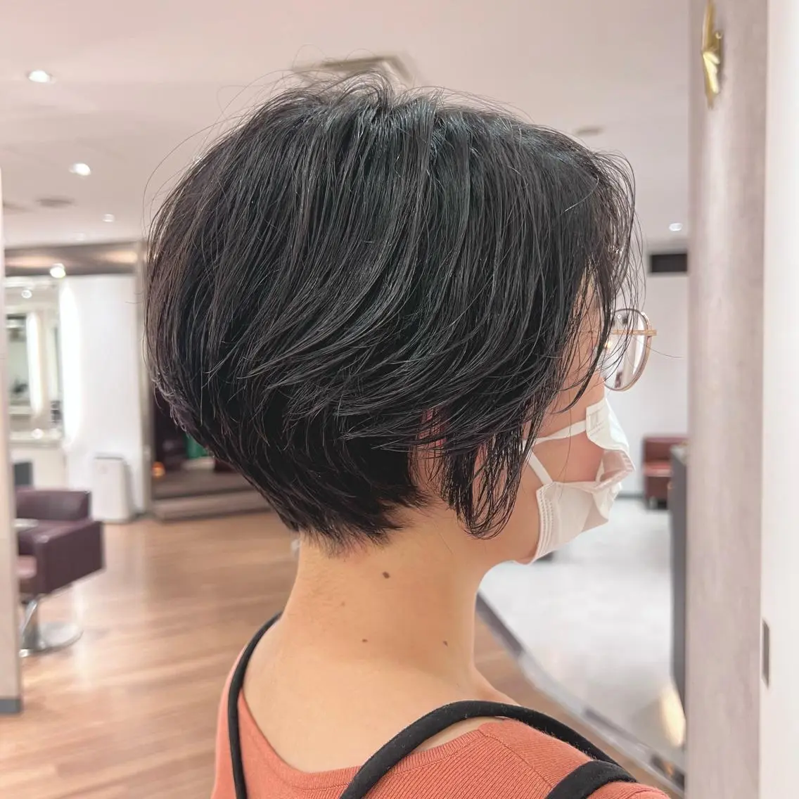 ショート パーマ カット/パーマ たるみことりのヘアスタイル
