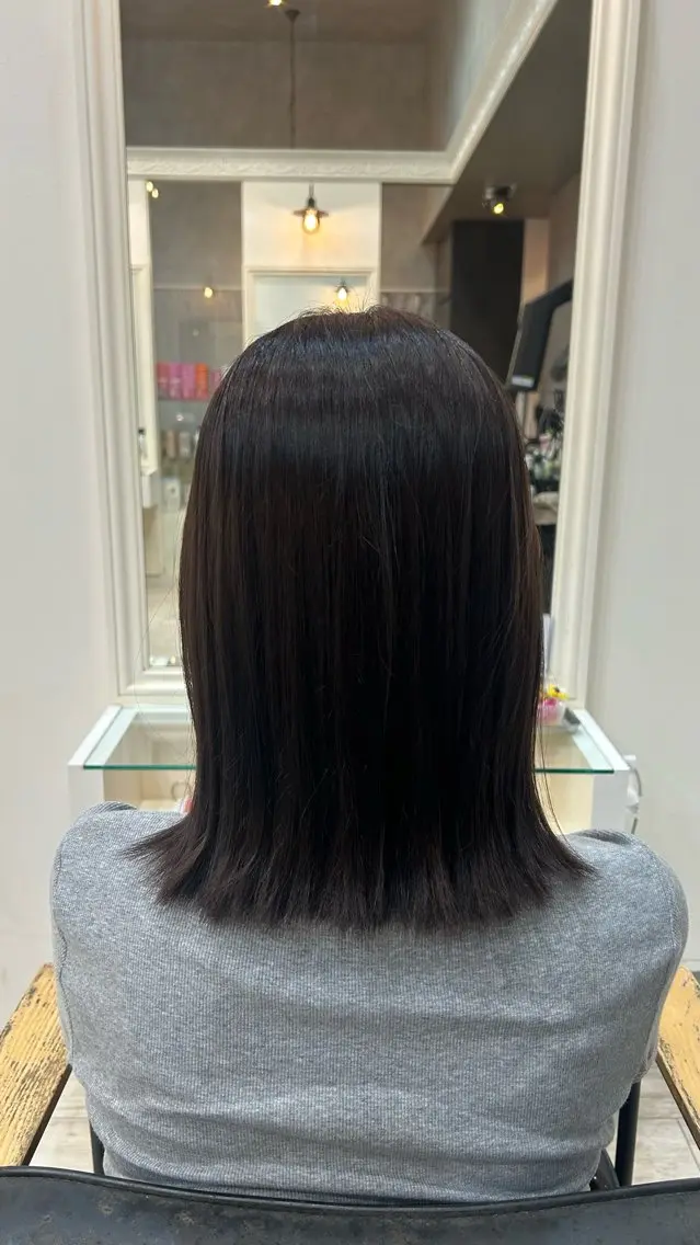 ミディアム カット ヘアカラー 💎イシヅカ ココロ💎のヘアスタイル