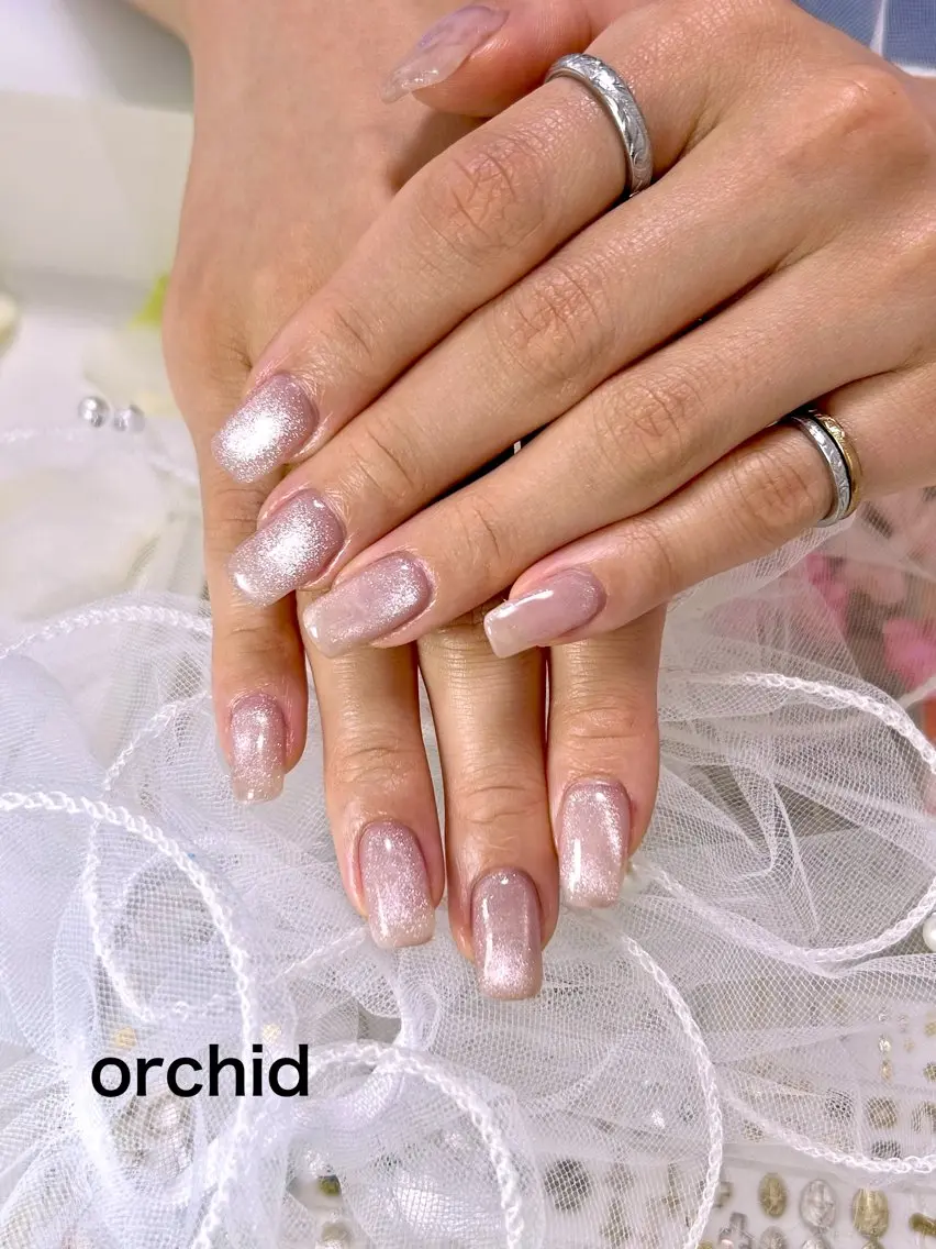 ネイル ハンドネイル フットネイル orchid ♡オーキッドのネイルデザイン